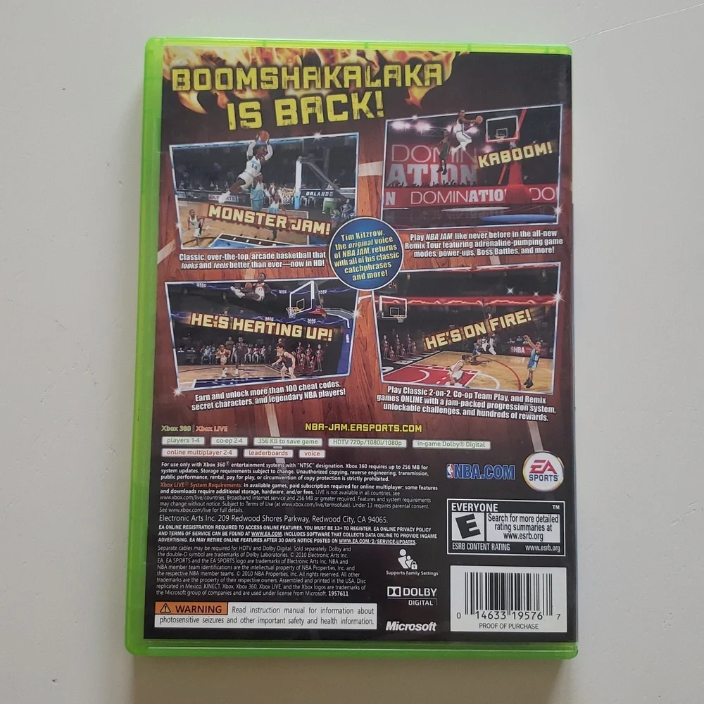 XBOX 360 NBA JAM Video Game ๐ฎ - Picture 2 of 4